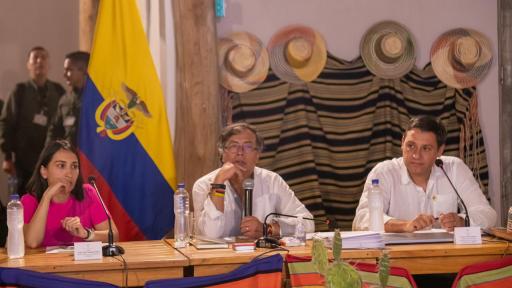 Petro lideró consejo de ministros en La Guajira para atender problemáticas de los wayuu