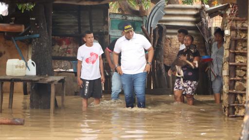Declaran calamidad pública en La Guajira por afectaciones de la tormenta ‘Julia’