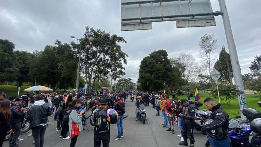 Protesta de motociclistas en Bogotá 12 de octubre | Puntos de concentración