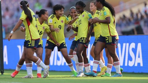 Selección Colombia Femenina Sub 17 le ganó a China en el Mundial India 2022
