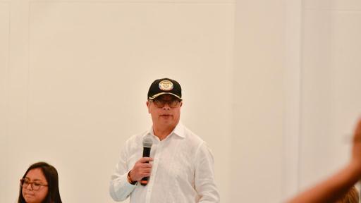 Gustavo Petro en San Andrés