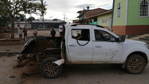 Atentados contra dos estaciones de policía en Cauca dejan un uniformado muerto