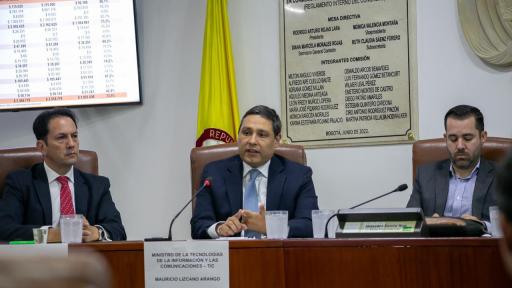 Ejecución presupuestal MinTic 2023: balance cartera Mauricio Lizcano 