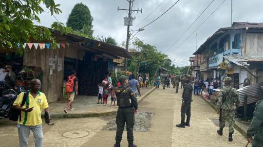 Más de 500 personas desplazadas en Chocó por combates 