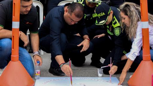 Floridablanca inauguró puntos seguros de transporte para mujeres