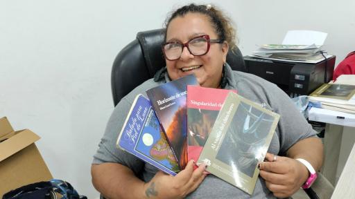 Una poeta al Vaivén del Chinchorro en Mesetas, Meta 