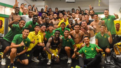 Atlético Bucaramanga: El cielo se pintó de amarillo