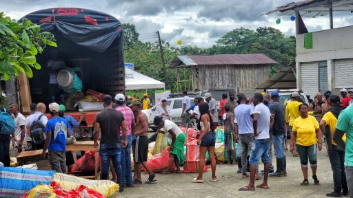 Retorno de familias del Bajo Calima a su territorio
