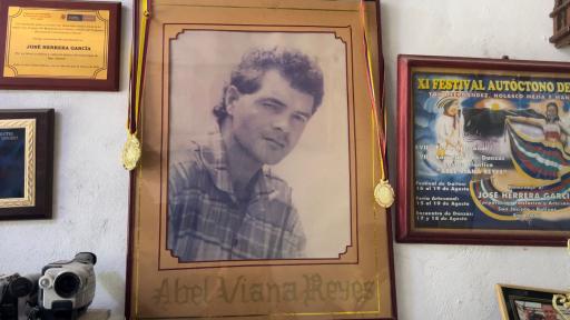 Abel Viana Reyes promotor de la danza en San Jacinto, Bolívar 