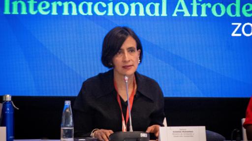 Presidenta COP16 discurso: importancia de la población afro 