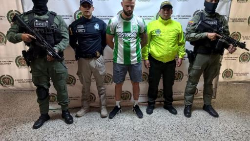 Capturado narcotraficante en Medellín 