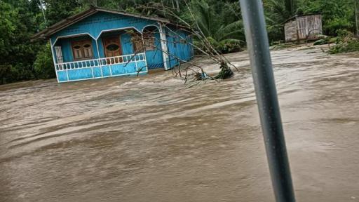Desbordamiento río Rosario en Tumaco