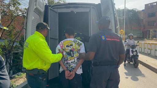 Capturan al asesino de un agente de tránsito en Floridablanca