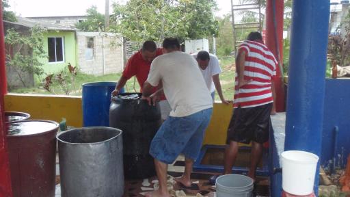 San Andrés: pioneros en recolección y distribución del agua
