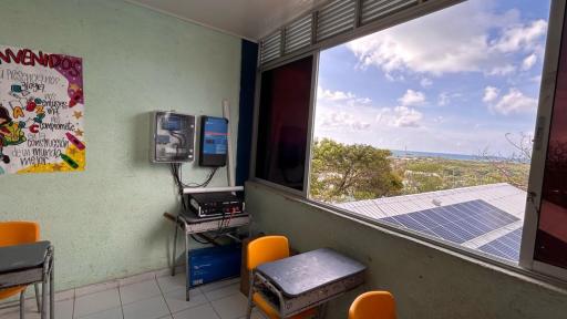 Energía limpia: inauguran primer colegio en San Andrés 