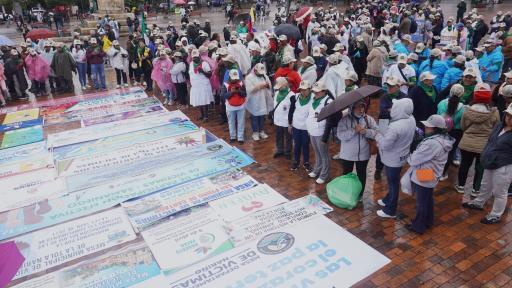 Marchas en Nariño para defender la vida
