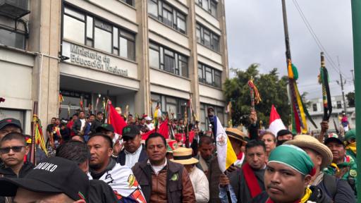 Minga indígena: ¿cómo fue su paso por Bogotá? 