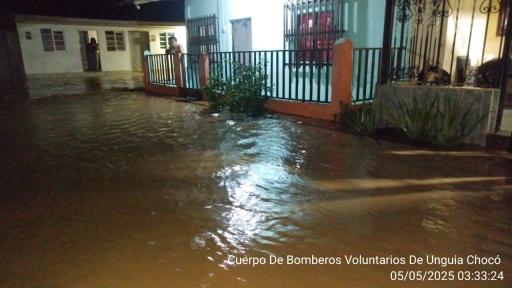 Afectaciones en Chocó por temporada de lluvias 