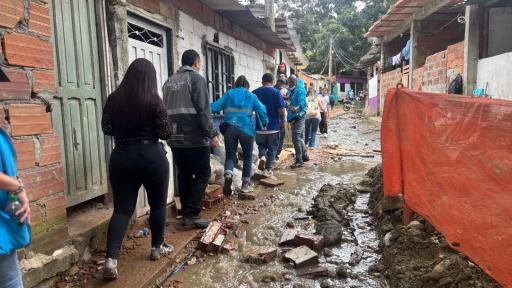 Desalojo en Medellín: denuncias por vulneración de derechos