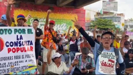 Reformas sociales: campesinos de Barranquilla