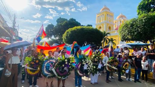 Despedida a lideresa trans asesinada en Carmen de Bolívar