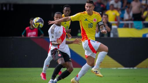 Colombia empató con Perú y empieza a sufrir en su clasificación al Mundial
