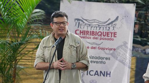 Gerente RTVC, Hollman Morris, en estreno de Chiribiquete