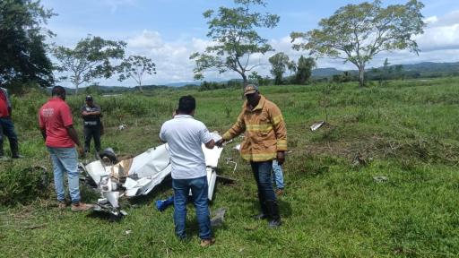 Avioneta se estrelló en Nechí y murió el piloto