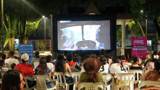 Comunidad de Fortul, Arauca, disfrutó el documental de Chiribiquete