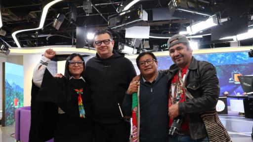 RTVC y Hollman Morris reciben reconocimiento del pueblo Nasa