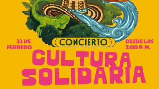 Concierto Cultura Solidaria por damnificados en Córdoba y Urabá