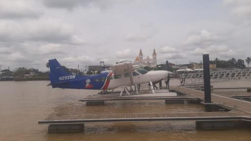 Después de 50 años: Hidroavión vuelva al agua en la hidropista Ayapel,Córdoba