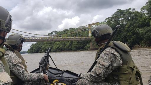 Operativo de la Armada en zona rural de Buenaventura 