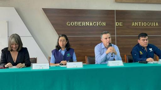 Declarada calamidad pública en Antioquia