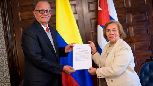 Cancillería de Colombia destaca a Cuba como garante de paz
