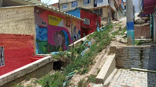 abandono de obras viales ciudad bolivar