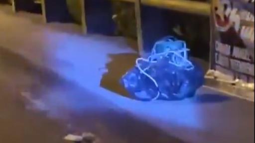 Una pancarta alusiva a las disidencias Farc y un cilindro fueron hallados al sur de Cali