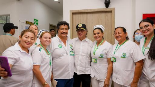Entrega de centro de salud en Norte de Santander