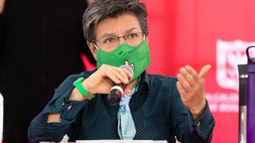 Claudia López, alcaldesa de Bogotá