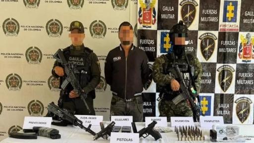 Alias “Arley” o “el Paisa” fue capturado por el Ejército Nacional