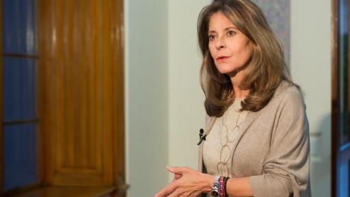 Vicepresidente Marta Lucía Ramírez