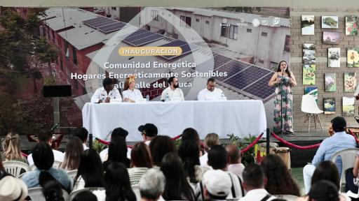 Cali: Gobierno nacional inauguró la ‘Comunidad Energética’ que brindará seguridad energética a más de dos mil familias