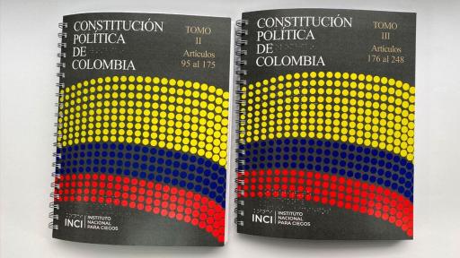 INCI presenta la Constitución en Braille: un paso hacia la inclusión e igualdad en Colombia