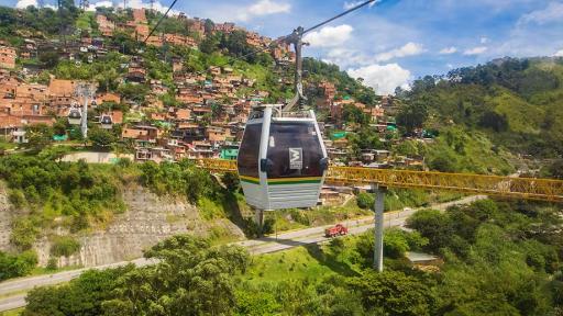 Accidente en Medellín en Metrocable