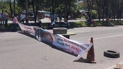 Reabren la vía de Medellín a la costa Atlántica, tras protestas para desmontar peaje