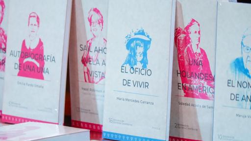 Libros de la Biblioteca de Escritoras Colombianas