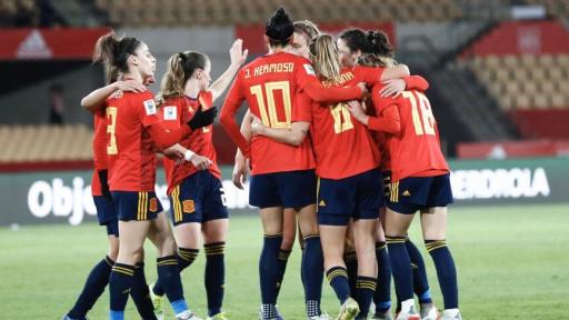 Selección española femenina.