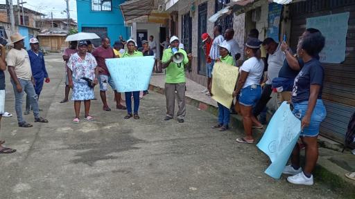 Protestas por falta de energía y altos costos en Payán Nariño