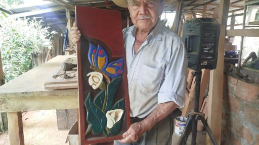 Alfonso Lugo Garzón: el escultor y músico que dejó huella cultural en Mesetas, Meta