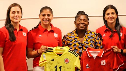 Francia Márquez fue declarada madrina del fútbol femenino